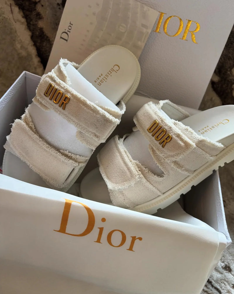 dior calfskin sandals