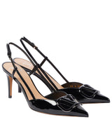 valentino black heels